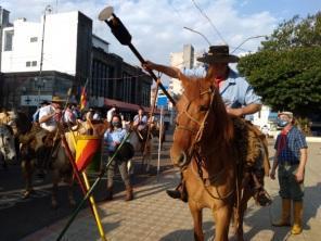 No domingo, Cruz Alta deu início a semana farroupilha com intensas atividades