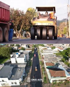 Cruz Alta amplia pavimentação e melhora mobilidade urbana