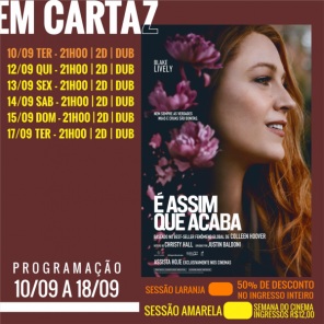DOMINGO: Confira a programação de filmes  no Cine Globo de Cruz Alta