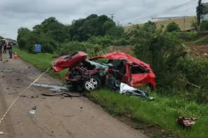 Colisões frontais deixam quatro mortos em rodovias gaúchas
