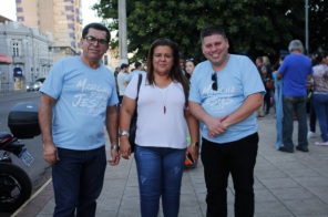 4ª Marcha para Jesus reúne centenas de fiéis em Cruz Alta