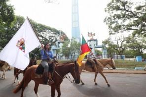 Cavalgada comemorativa dos 200 anos de Cruz Alta foi no sábado