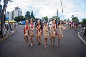 CARNAVAL :Corte Intermunicipal participou de desfile em Erechim