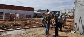 SEGUE> A Obra de reforma e ampliação da Escola Estadual Margarida Pardelhas