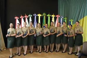 MARCO HISTÓRICO> Primeiras mulheres se aperfeiçoam na EASA em Cruz Alta