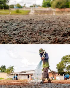 Complexo da Grande Boa Parada recebe novo gramado em Cruz Alta