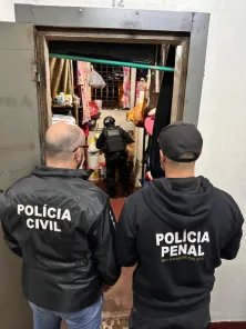 Operação apreende celulares e drogas no Presídio Estadual de Cruz Alta