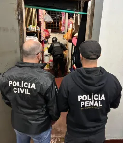 Operação apreende celulares e drogas no Presídio Estadual de Cruz Alta