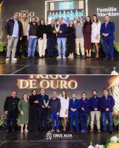 Cruz Alta entrega Troféu Trigo de Ouro 2026