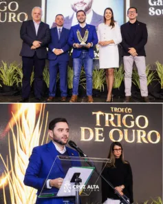 Cruz Alta entrega Troféu Trigo de Ouro 2026