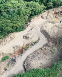 Brigada Militar flagra mineração irregular em Salto do Jacuí