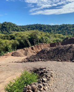 Brigada Militar flagra mineração irregular em Salto do Jacuí