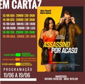 DOMINGO: Confira a programação de filmes  no Cine Globo de Cruz Alta