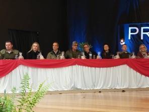 Brigada Militar realiza formatura de 383 alunos do PROERD em Cruz Alta