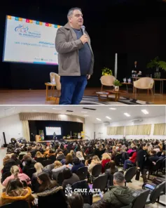 Cruz Alta reúne cerca de 400 profissionais da educação em fórum