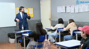 INSPIRAÇÃO> Gabriel Annes da Silva recebeu a  última visita do Projeto 