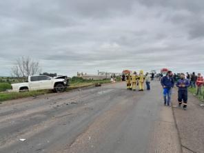 Grave acidente com vítima fatal na tarde da sexta na BR 158 em Cruz Alta
