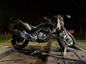 Motociclista morre após colisão contra pilar de concreto em Cruz Alta