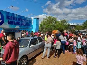 Otopatamar realiza doação de brinquedos em ação solidária no dia das crianças