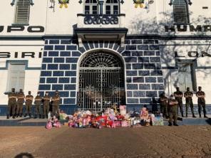 Campanha de arrecadação de alimentos e brinquedos é um sucesso