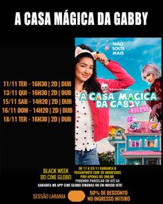 DOMINGO: Confira a programação de filmes no Cine Globo de Cruz Alta