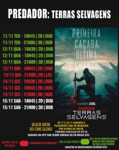 DOMINGO: Confira a programação de filmes no Cine Globo de Cruz Alta