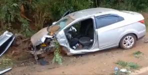 Acidente de trânsito na ERS 342 entre Ijuí e Cruz Alta resulta em dois feridos