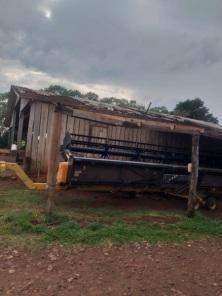 Chuva da tarde da quinta deixou estragos  no interior de Fortaleza dos Valos