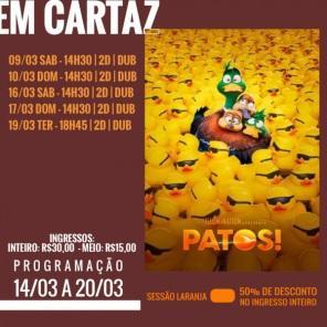 CINEMA: Confira os filmes em Cartaz neste sábado em Cruz Alta