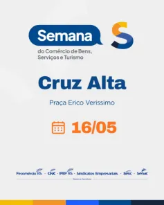 HOJE> Praça Érico Veríssimo com a Semana S com diversas atividades gratuitas
