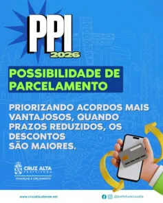 Prefeitura de Cruz Alta amplia benefícios para regularização de dívidas ativas