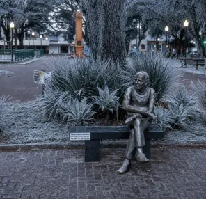 Frio intenso marca a manhã da terça-feira em Cruz Alta