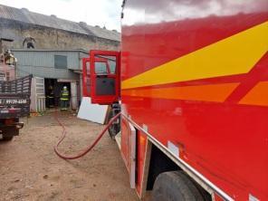 Princípio de incêndio é registrado na manhã desta sexta-feira em Cruz Alta