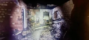 Incêndio destrói residência em Fortaleza dos Valos