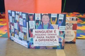 BookTruck biblioteca itinerante visitou a Escola Municipal Alberto Pasqualini