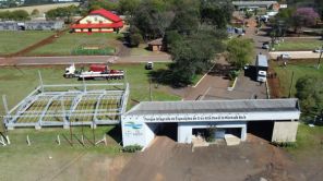 Fenatrigo 2025 começa a ganhar forma no Parque de Exposições em Cruz Alta