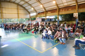Projeto Coxilha Vai à Escola apresenta músicas na Escola Antônio Serra Pereira