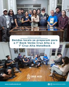 Bandas de Cruz Alta se unem para o Rock Verão e o MotoRock em Janeiro