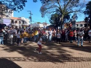 Marcha de Jesus reuniu fiéis no sábado em Cruz Alta