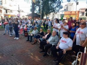 Marcha de Jesus reuniu fiéis no sábado em Cruz Alta