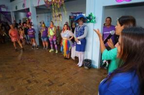 Tarde da sexta foi de Carnaval no Centro de Convivência do Idoso em Cruz Alta