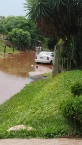 SEGUNDA DE CARNAVAL> Chuva de 138 mm provoca alagamentos em Cruz Alta
