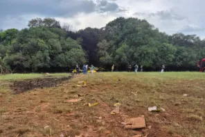 Piloto morre em queda de Avião agrícola no interior de Cruz Alta 