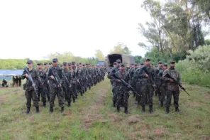 Soldados da EASA realizam Tiro de Instrução Básico em Cruz Alta