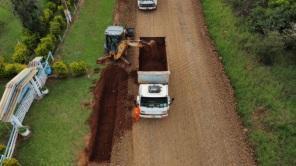 Avançam as obras de Infraestrutura viária no acesso a Benjamin Nott