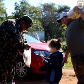 EASA doa mais de quatro toneladas para bairros e entidades de Cruz Alta