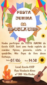 CIEP realiza Festa Junina com atrações para toda a comunidade