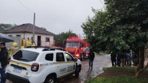 Inêndio tem vítima fatal em Júlio de Castilhos na tarde da quinta-feira