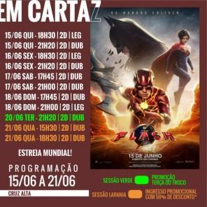 DOMINGO: Confira a programação de filmes  no Cine Globo de Cruz Alta