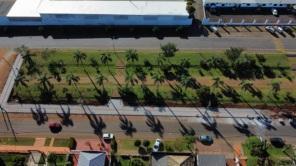 Praça da Easa segue em obras 